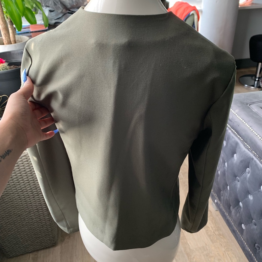 Olive blazer - Picture 4 of 5